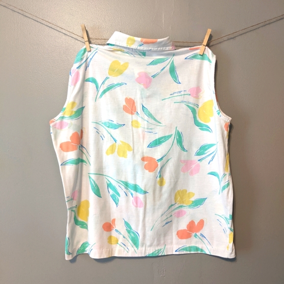 90's 80's Vintage Style Tank Top Size Large - Picture 2 of 9